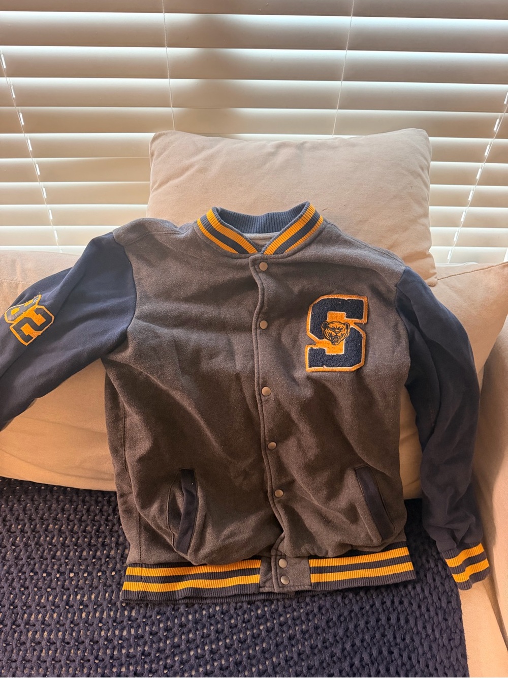 Vintage Arizona Jeans Varsity Letterman
